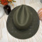  Sunflower Fedora - Olive Green